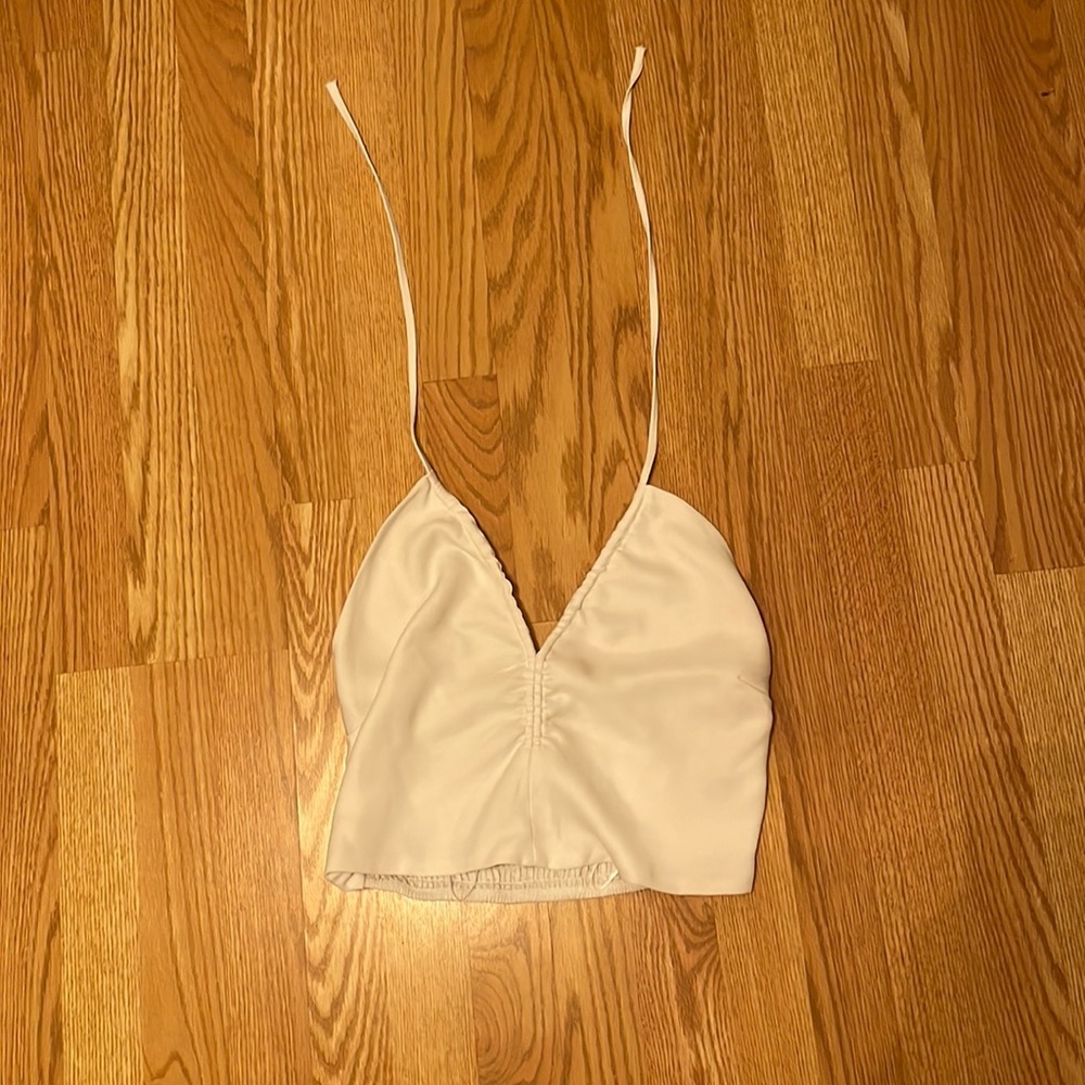 Kendall and Kylie White Tie Top